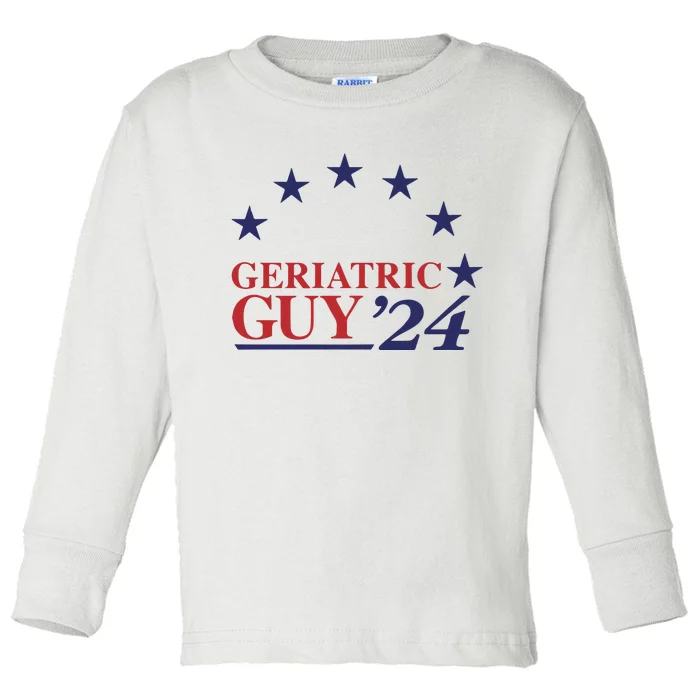 Geriatric Guy 2024 Toddler Long Sleeve Shirt