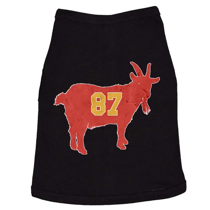 Grunge Goat 87 Red And Yellow Tight End Doggie Tank