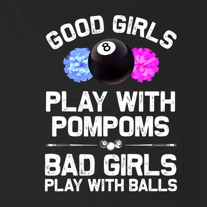 Good Girl 8 Ball Billiard Pool Player Funny Billiards Gift Toddler Long Sleeve Shirt