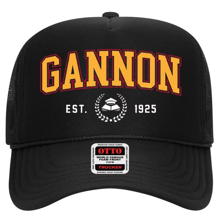 Gannon High Crown Mesh Trucker Hat