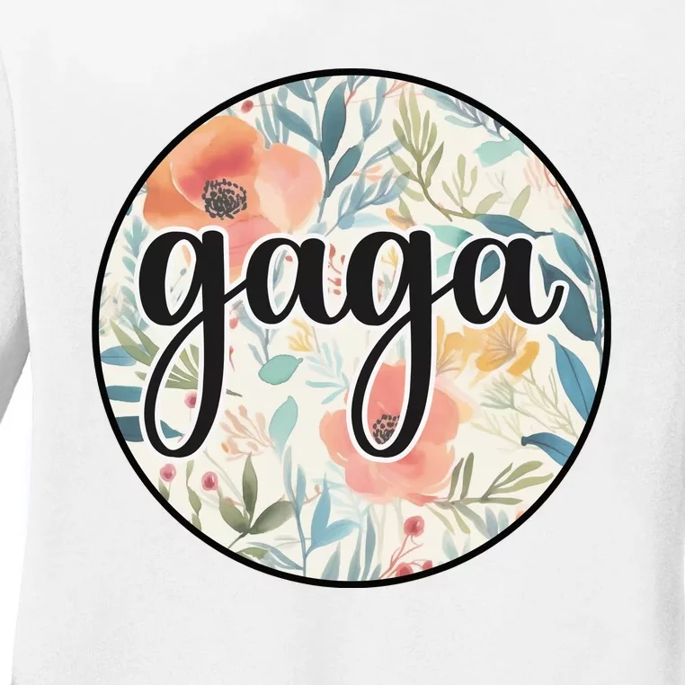 Gaga Ladies Long Sleeve Shirt