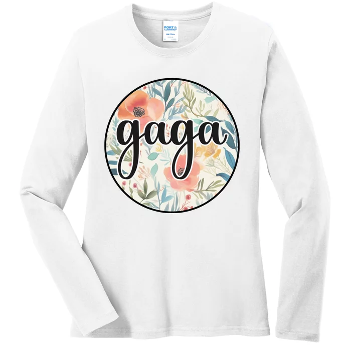 Gaga Ladies Long Sleeve Shirt