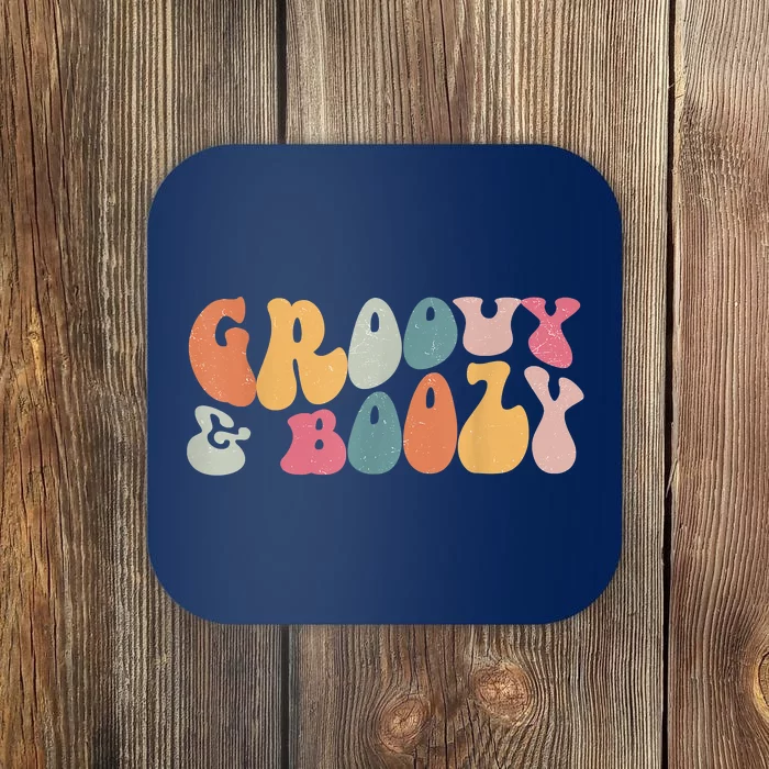 Groovy Groovy And Boozy Bachelorette Party Bridal Coaster