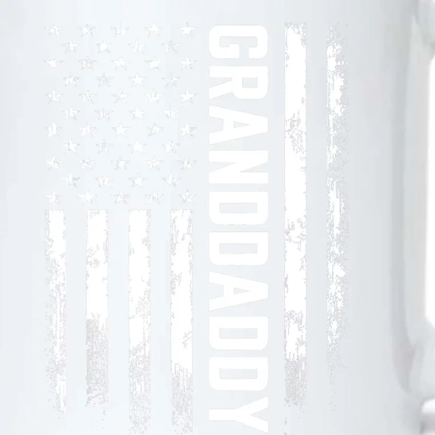 Granddaddy Gift America Flag Gift For Father's Day Black Color Changing Mug