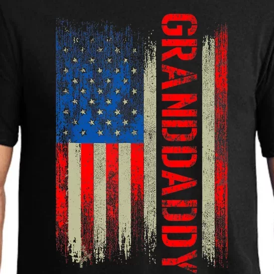 Granddaddy Gift America Flag Gift For Father's Day Funny Pajama Set