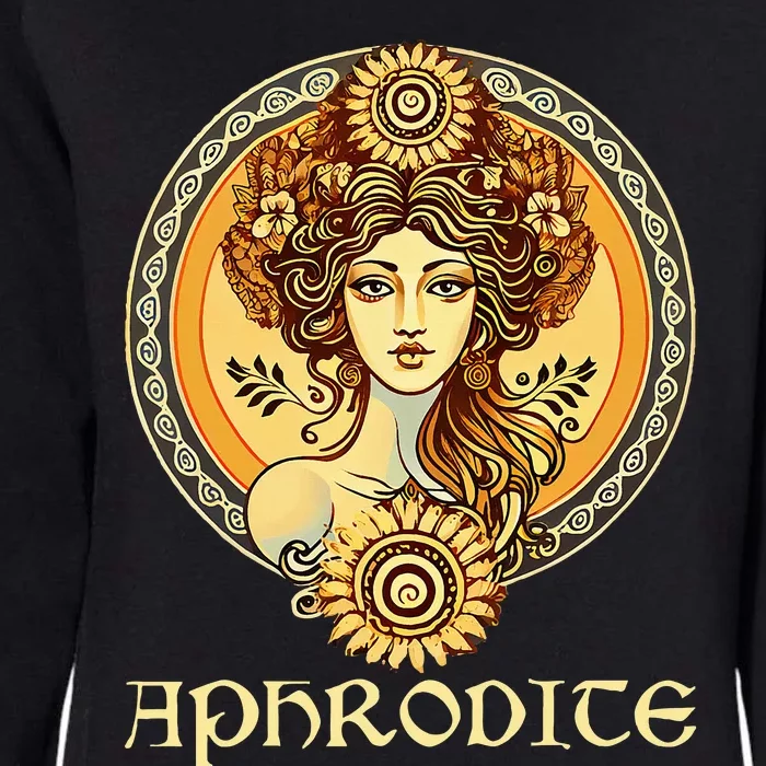 Greek Goddess Aphrodite Love And Beauty Ancient Greece Womens California Wash Sweatshirt