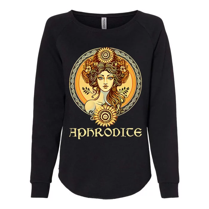 Greek Goddess Aphrodite Love And Beauty Ancient Greece Womens California Wash Sweatshirt