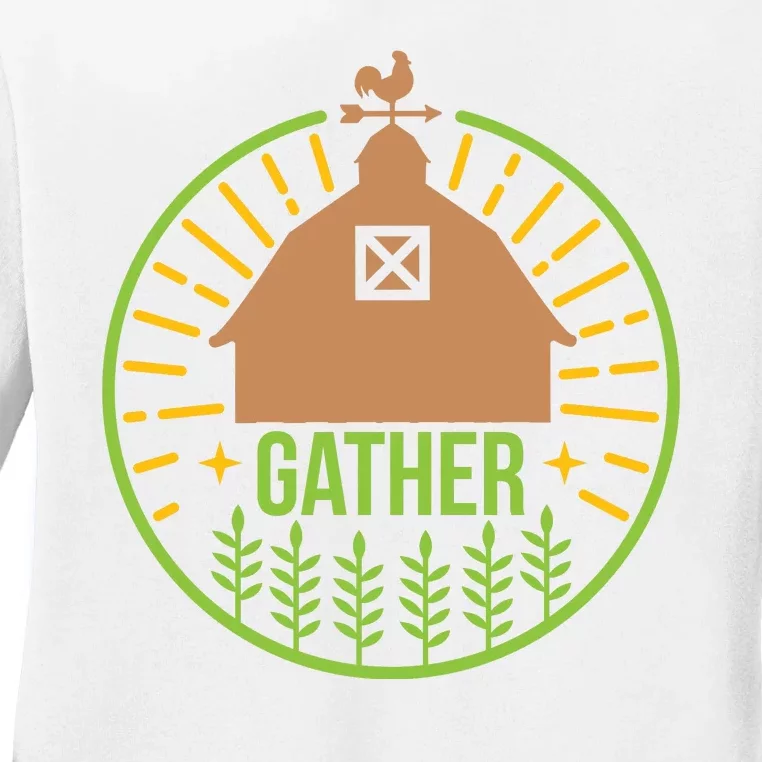 Gather Ladies Long Sleeve Shirt