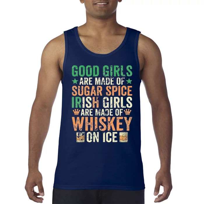 Good Girls Are Made Of Sugar Spice Irish Girls Tank Top