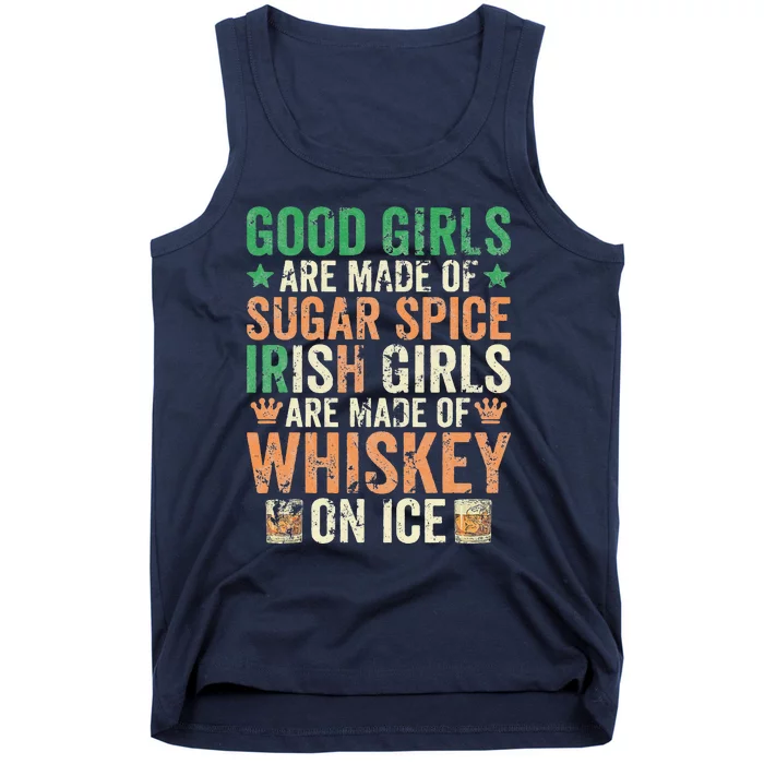 Good Girls Are Made Of Sugar Spice Irish Girls Tank Top