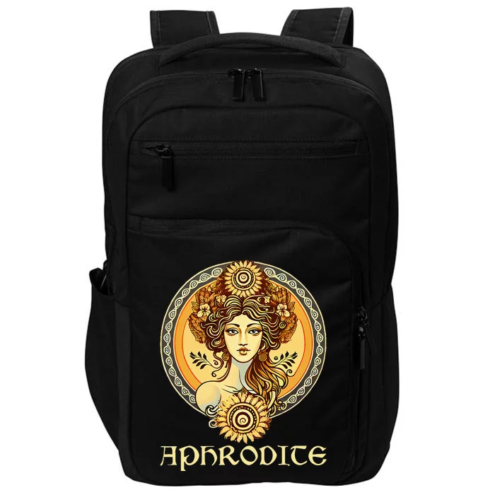 Greek Goddess Aphrodite Love And Beauty Ancient Greece Impact Tech Backpack