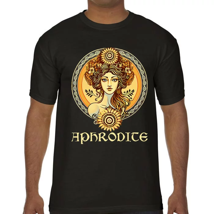 Greek Goddess Aphrodite Love And Beauty Ancient Greece Comfort Colors T-Shirt