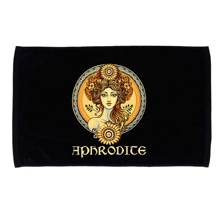 Greek Goddess Aphrodite Love And Beauty Ancient Greece Microfiber Hand Towel