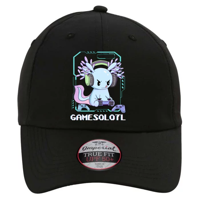 Gamesolotl Gamer Axolotl Funny Cute The Original Performance Cap