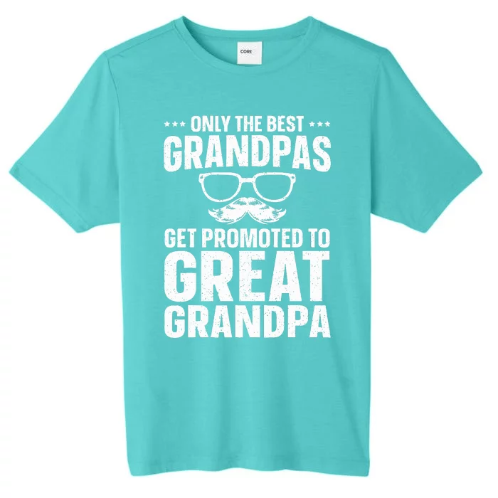 Great Grandpa Art For Dad Great Grandparent Grandfather ChromaSoft Performance T-Shirt