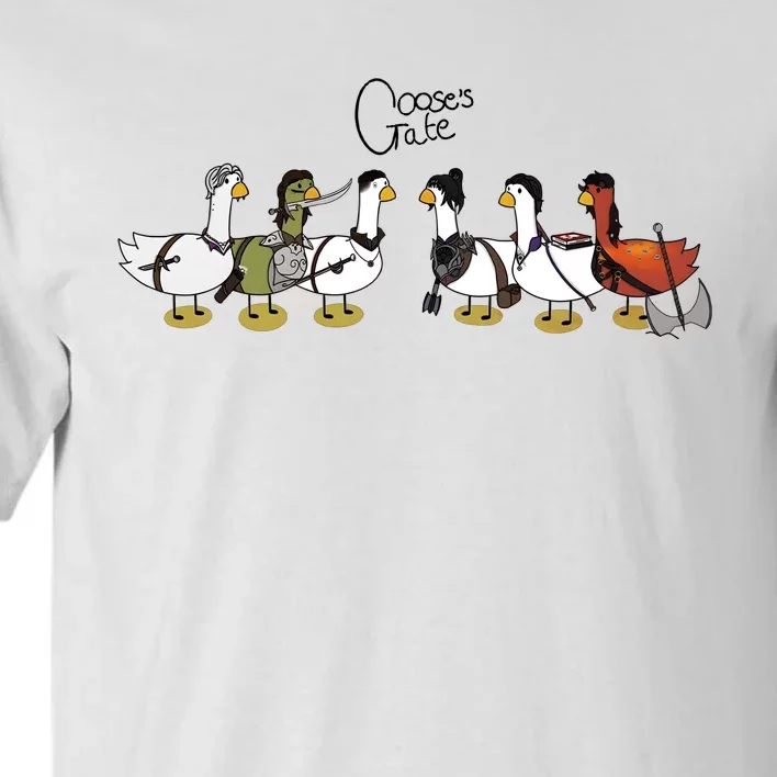 Gooses Gate Astarion Funny Game Lover Gamer Goose Tall T-Shirt