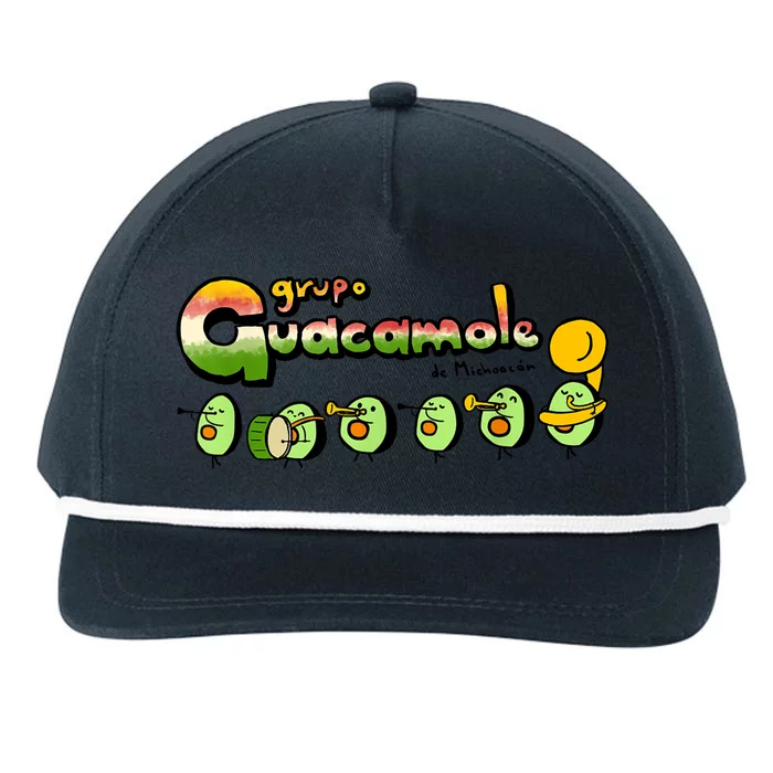 Guacamole Group Avocado Music Group Snapback Five-Panel Rope Hat