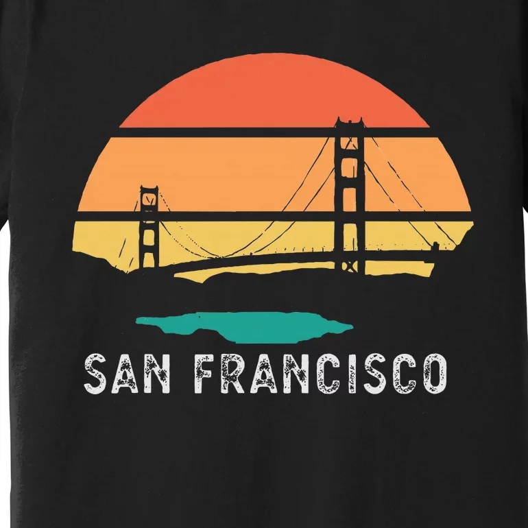 Golden Gate Bridge San Francisco City Premium T-Shirt