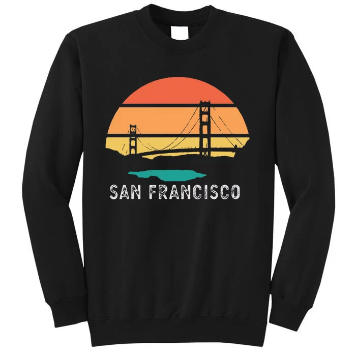 Golden Gate Bridge San Francisco City Tall Sweatshirt