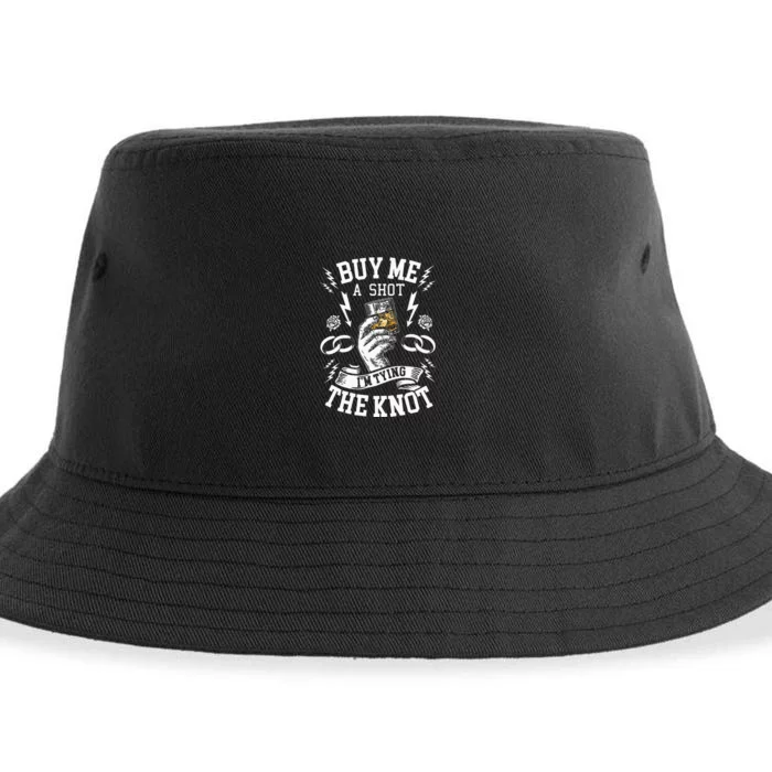 Groom Groomsmen Bachelor Party Funny Shot Drinking Sustainable Bucket Hat