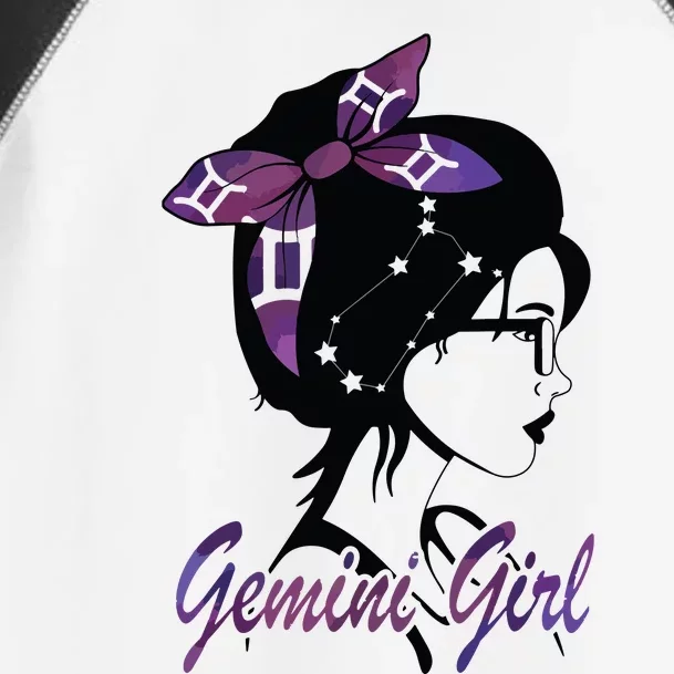 Gemini Girl Birthday Gemini Woman Zodiac Sign Toddler Fine Jersey T-Shirt