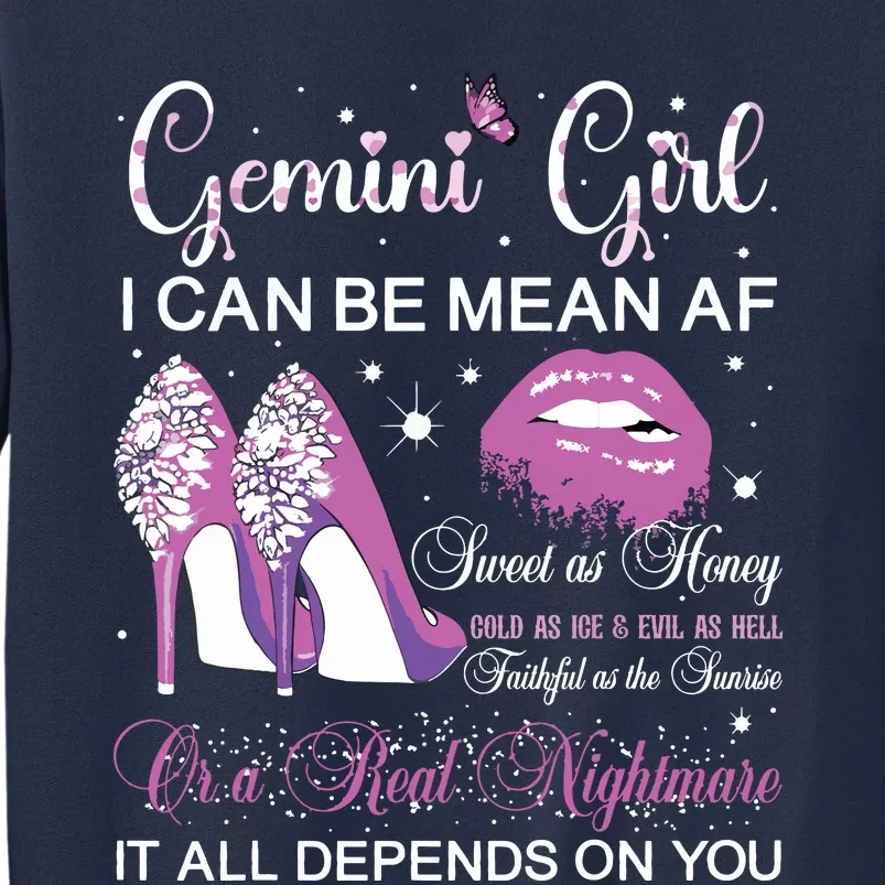 Gemini Girl Birthday Party Horoscope Zodiac Women Girl Sweatshirt