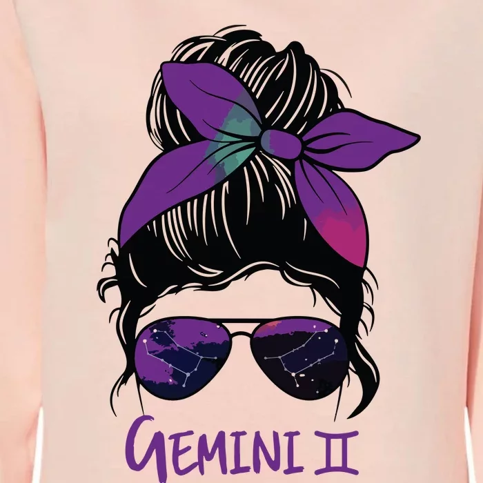 Gemini Girl Birthday Gemini Woman Zodiac Constellation Womens California Wash Sweatshirt