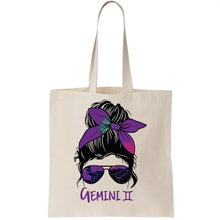 Gemini Girl Birthday Gemini Woman Zodiac Constellation Tote Bag