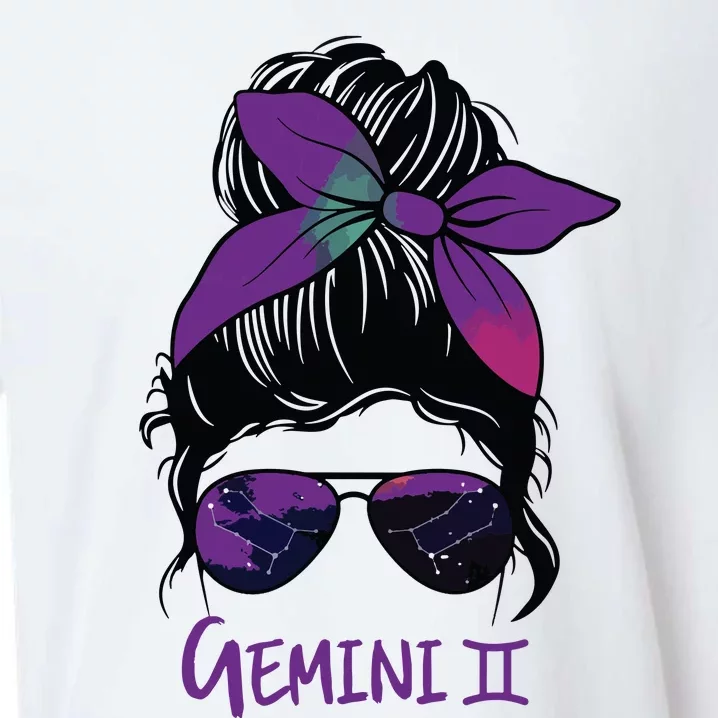 Gemini Girl Birthday Gemini Woman Zodiac Constellation Sueded Cloud Jersey T-Shirt