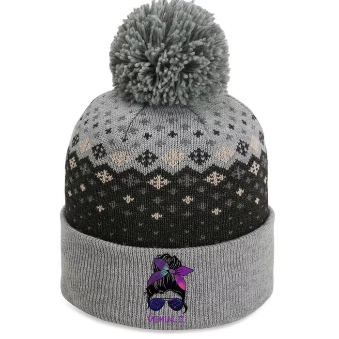 Gemini Girl Birthday Gemini Woman Zodiac Constellation The Baniff Cuffed Pom Beanie