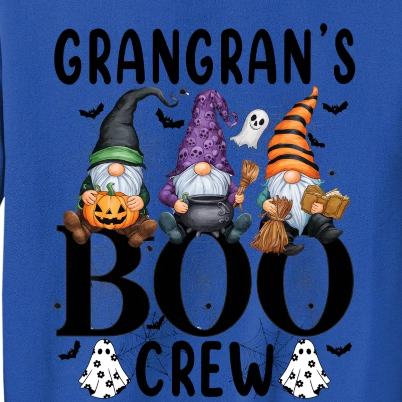 Gnome GrangranS Boo Crew Halloween Gift Tall Sweatshirt