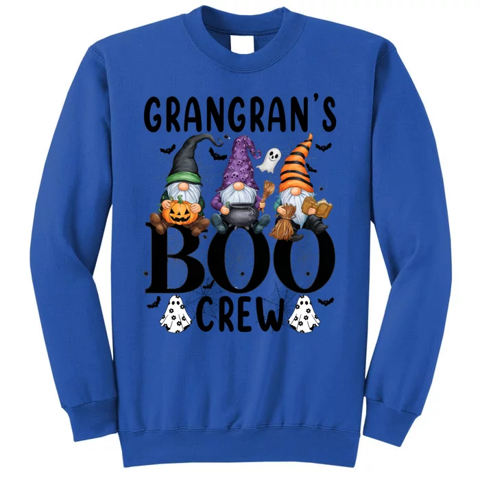 Gnome GrangranS Boo Crew Halloween Gift Tall Sweatshirt