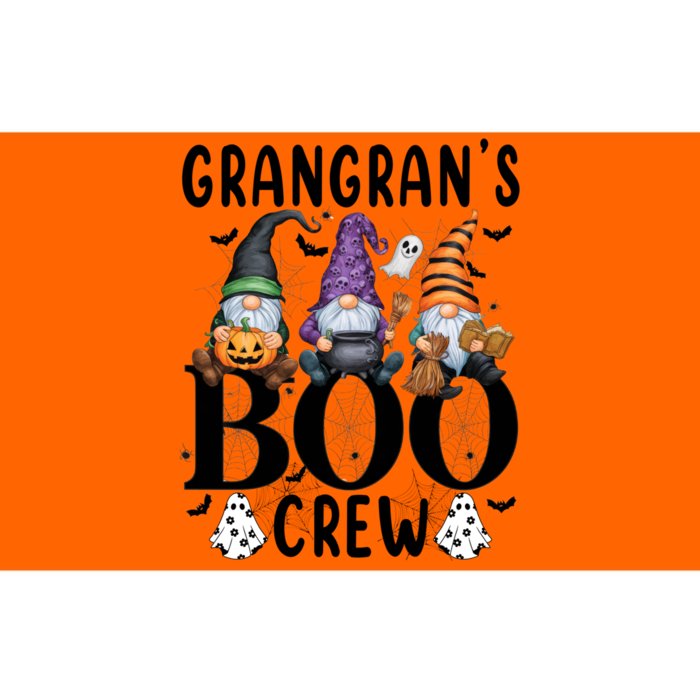 Gnome GrangranS Boo Crew Halloween Gift Bumper Sticker