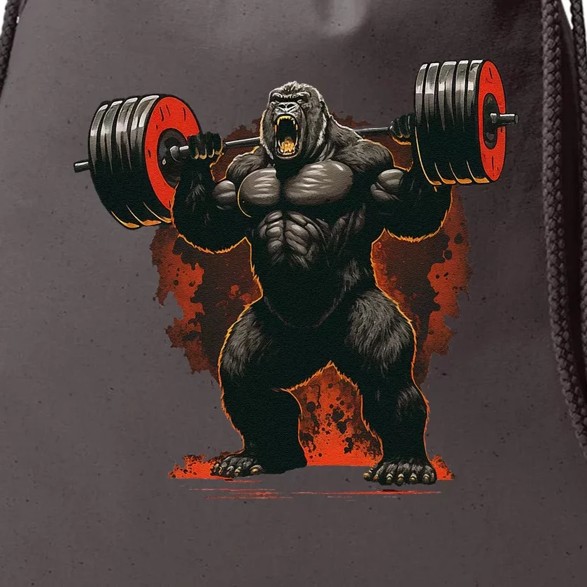 Gorilla Gym Beast Workout Weights Lifting Power Gift Drawstring Bag