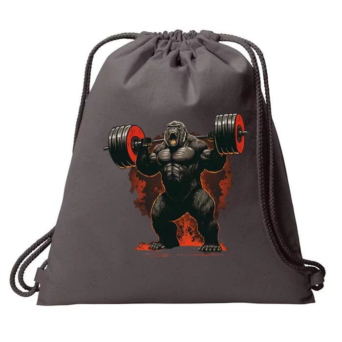 Gorilla Gym Beast Workout Weights Lifting Power Gift Drawstring Bag