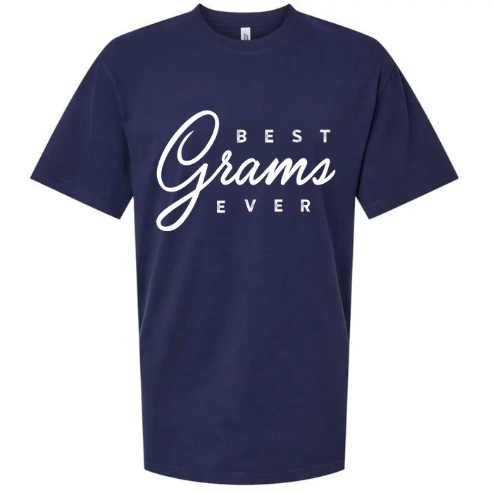 Grams Gift: Best Grams Ever Cool Gift Sueded Cloud Jersey T-Shirt