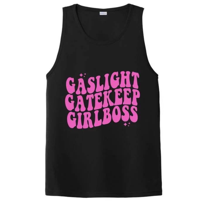 Gaslight Gatekeep Boss Gift Performance Tank