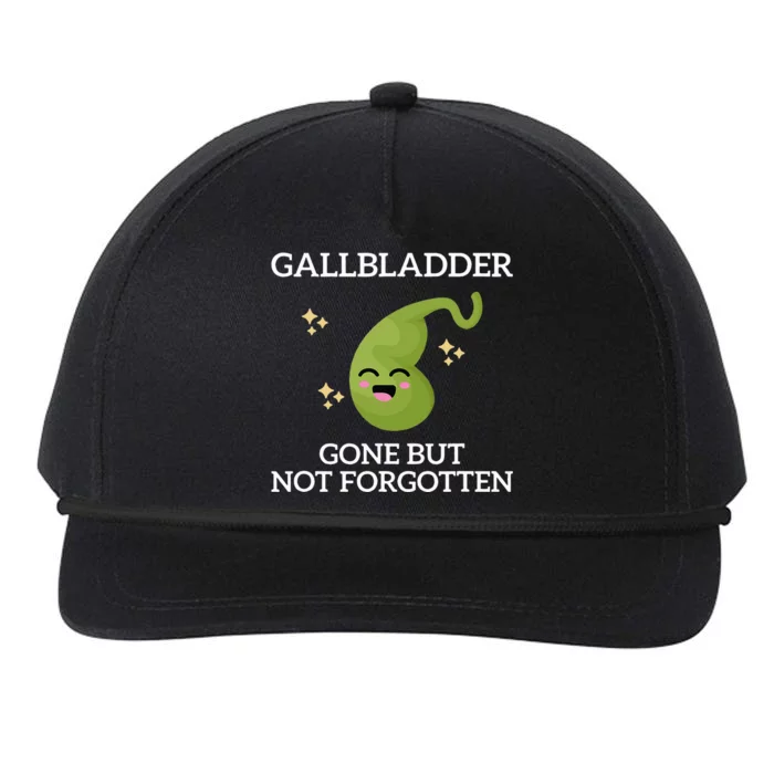 Gallbladder Gone But Not Forgotten Gallbladder Snapback Five-Panel Rope Hat