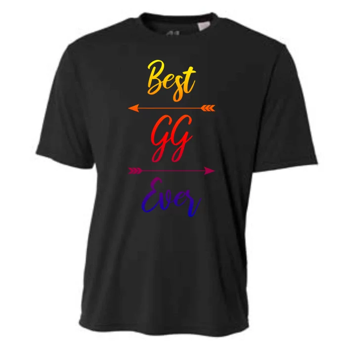 Gg Gift: Best Gg Ever Gift Cooling Performance Crew T-Shirt