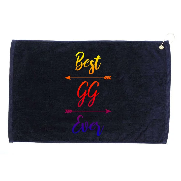 Gg Gift: Best Gg Ever Gift Grommeted Golf Towel