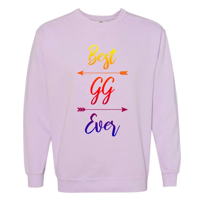 Gg Gift: Best Gg Ever Gift Garment-Dyed Sweatshirt