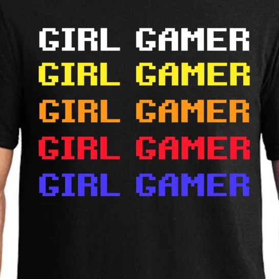 Girl Gamer Cool Gift Pajama Set