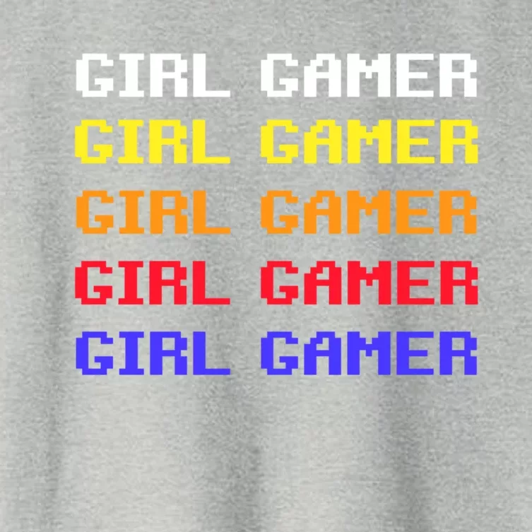 Girl Gamer Cool Gift Women's Crop Top Tee