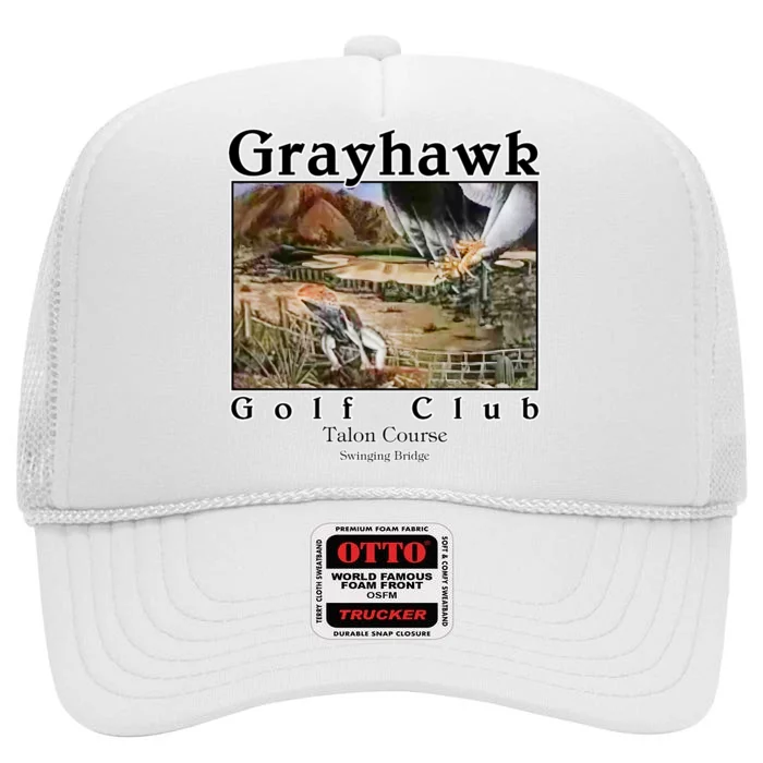 Grayhawk Golf Club Talon Course Swinging Bridge High Crown Mesh Trucker Hat