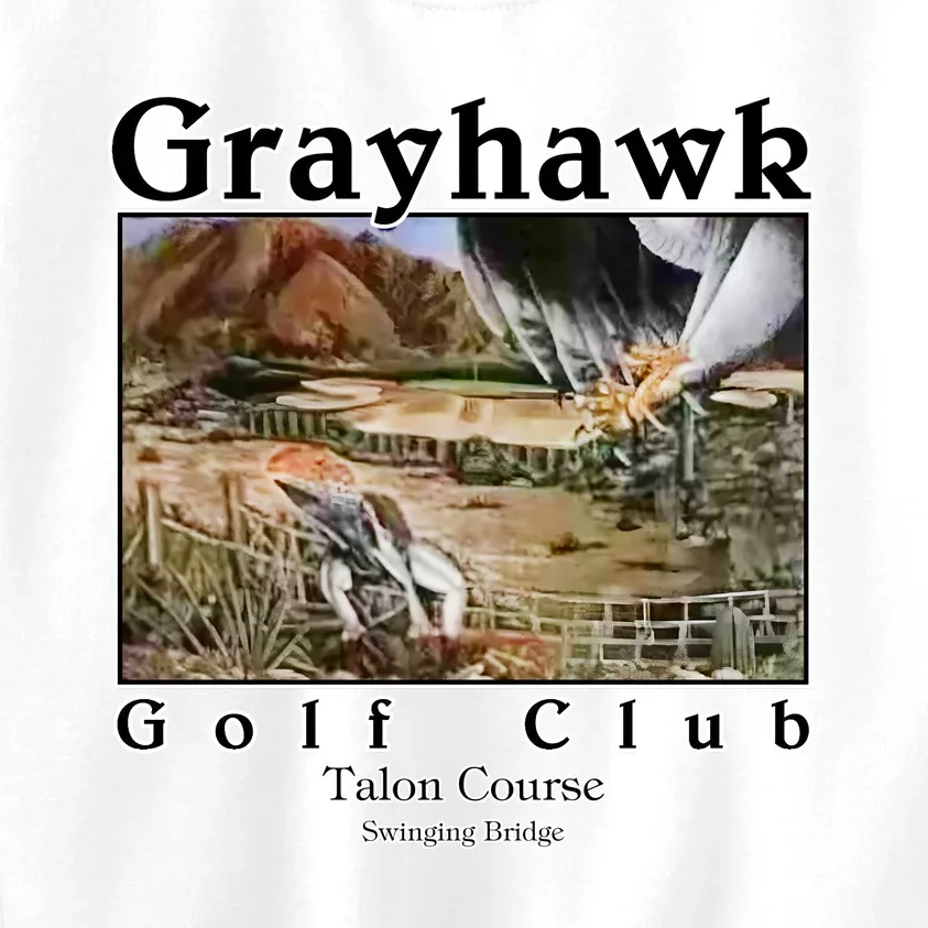 Grayhawk Golf Club Talon Course Swinging Bridge Kids Sweatshirt