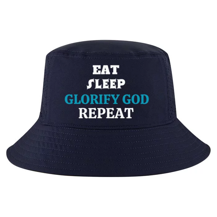 Glorify God. Christian Quote Religious. Cool Comfort Performance Bucket Hat