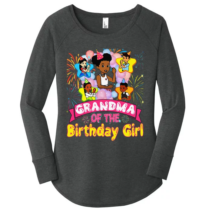 Grandma GracieS Corner Birthday Dolls Cute Party Gift Women's Perfect Tri Tunic Long Sleeve Shirt