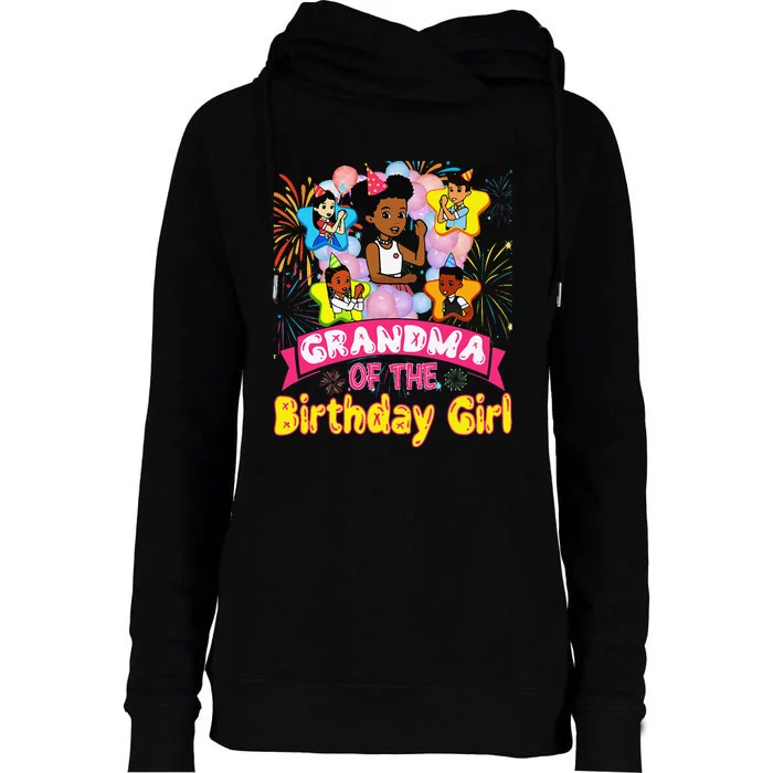 Grandma GracieS Corner Birthday Dolls Cute Party Gift Womens Funnel Neck Pullover Hood