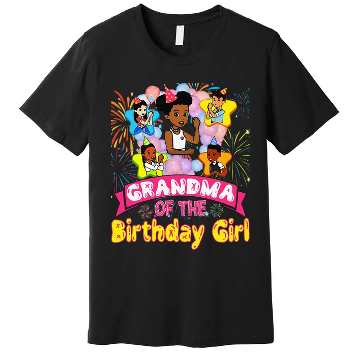 Grandma GracieS Corner Birthday Dolls Cute Party Gift Premium T-Shirt