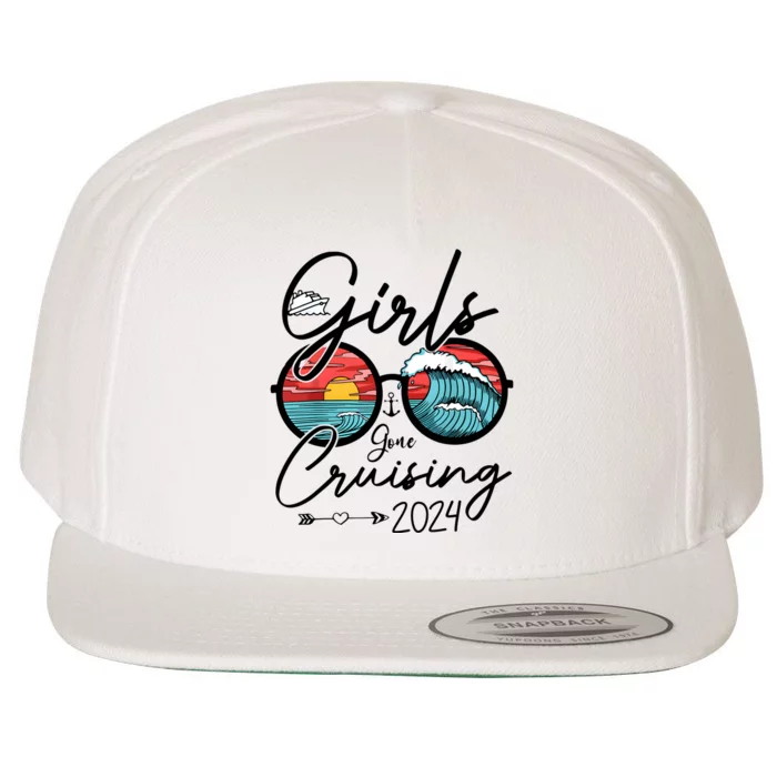 Girl Gone Cruising 2024 Ship Vacation Matching Wool Snapback Cap